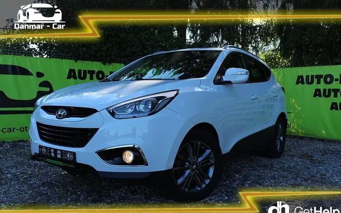 warmińsko-mazurskie Hyundai ix35 cena 55900 przebieg: 135000, rok produkcji 2014 z Knurów